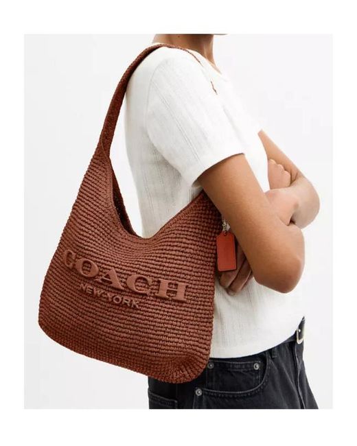 COACH Brown Brooklyn Shoulder Bag 28