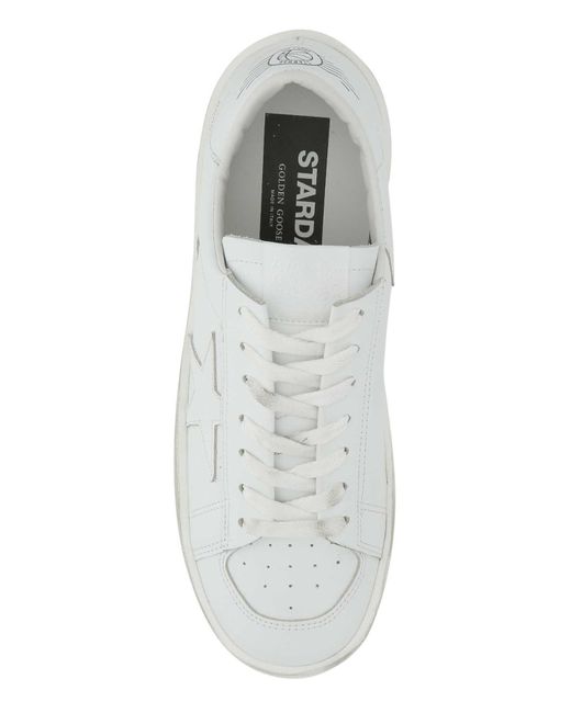 Golden Goose Deluxe Brand White Stardan Sneakers