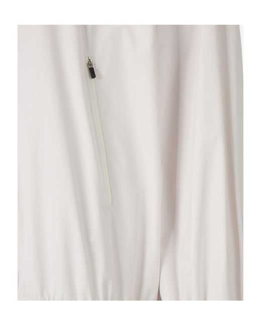 Balenciaga White Logo-Print Track Jacket for men