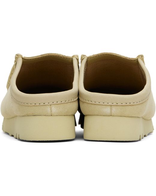 Clarks Multicolor Wallabee Slip-On Loafers for men