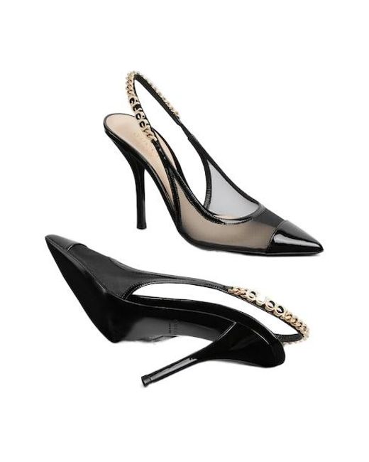Gucci Black Signoria Slingback Pumps
