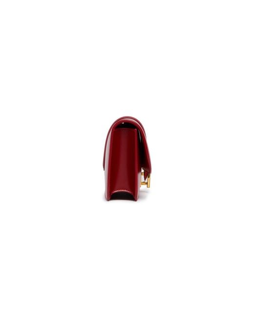 Khaite Red Blake Clutch Bag