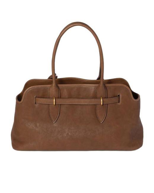 【MIU MIU】LOGO TOTE BAG Miu Miu - Logo Tote Bag in Beige Miu Miu