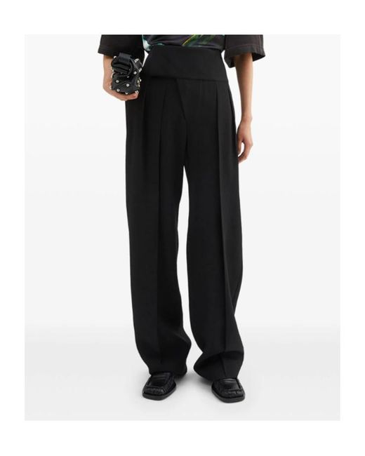 Jil Sander Black Tailored Trousers
