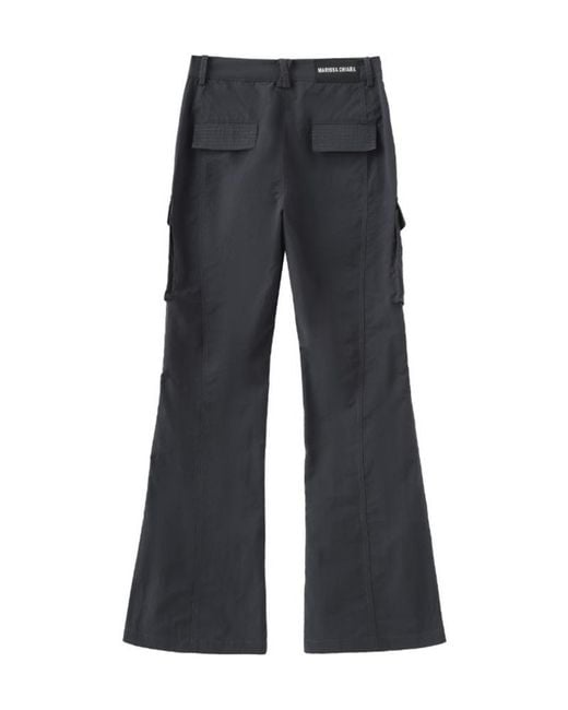 Marissa Chiara Gray Belt Loop Casual Pants