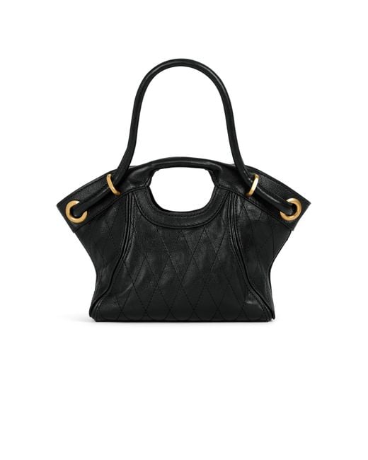 Balmain Black Small Tote