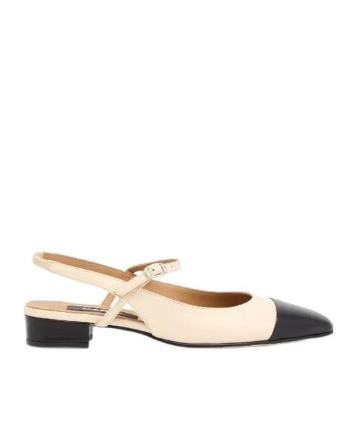 CAREL PARIS Natural Oceano Flat Pumps
