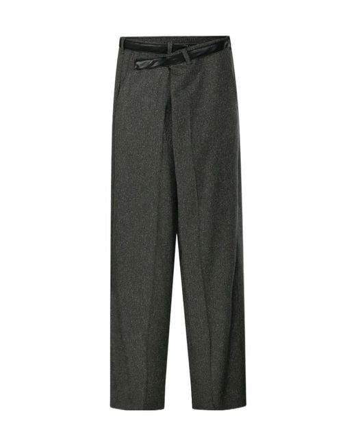 DARKPARK Gray Gaia Wide Leg Pants