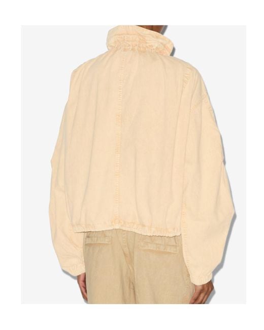 Isabel Marant Natural Plume Jacket