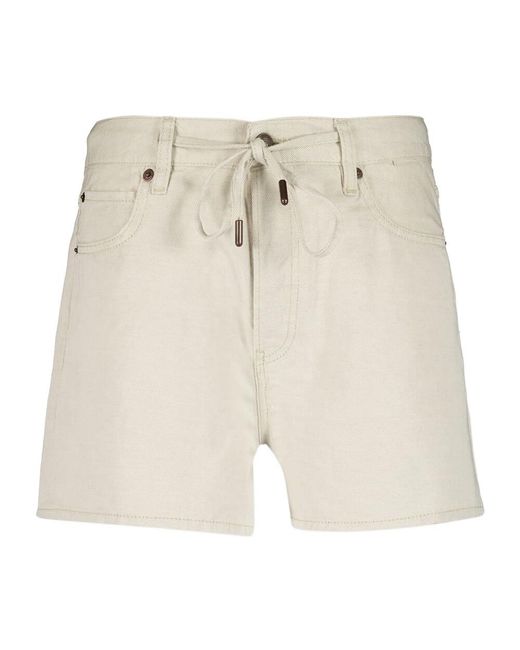 FRAME Natural Off Duty Relaxed-Fit Shorts