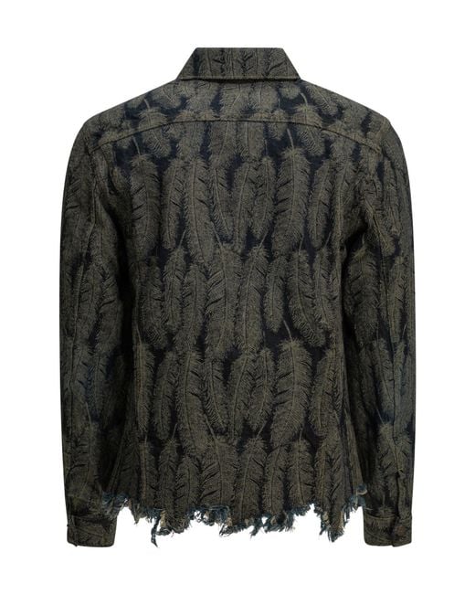 Kapital Black Magpie Denim Jacket for men