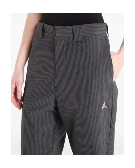 Roa Gray Numb Pinstriped Packable Pants for men