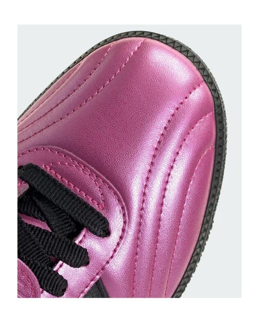Adidas Originals Purple Samba Long Tongue Shoes for men