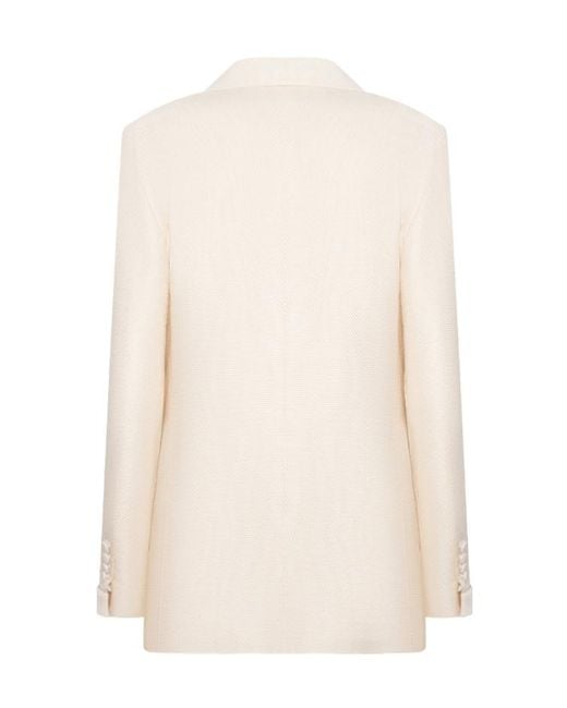 Tom Ford White Long-Sleeved Single-Breasted Jacket for men