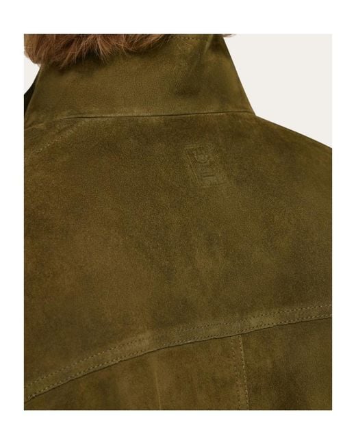 Ferragamo Green Ferragamo Pocket Detailed Field Jacket for men