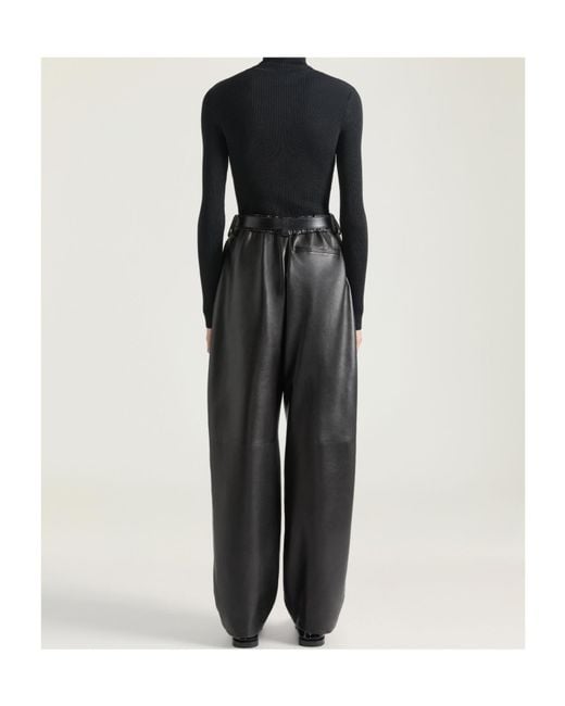 Givenchy Black Double Pleat Pants
