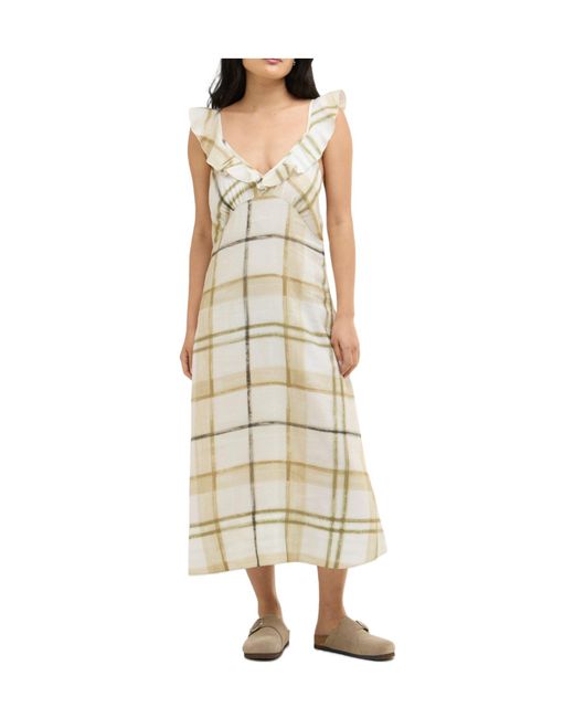 Barbour Metallic Minimalist Straight Dress