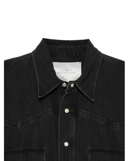 Studio Nicholson Black Studio Nicholson for men