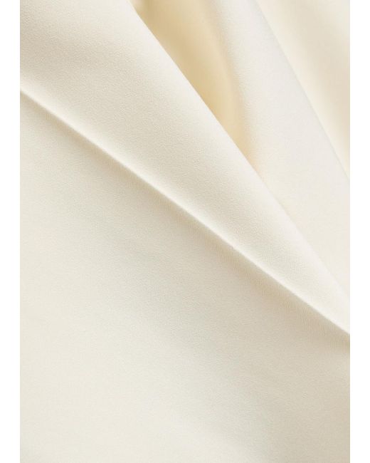 Joseph White Aix Tapered Stretch-Crepe Trousers