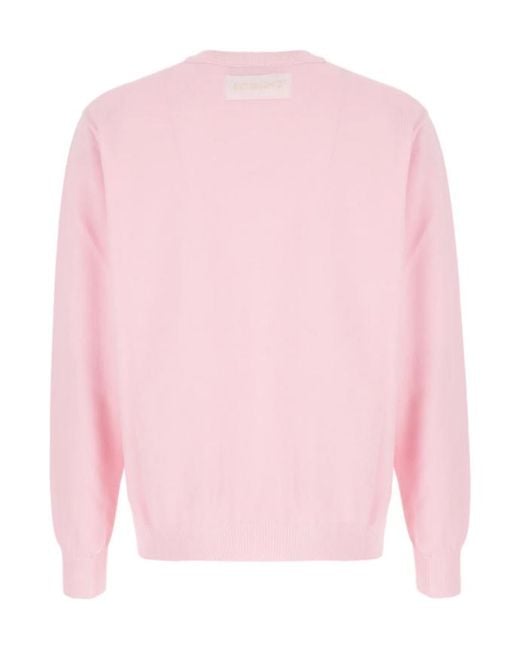 Iceberg Pink X Peanuts Cotton Sweater for men