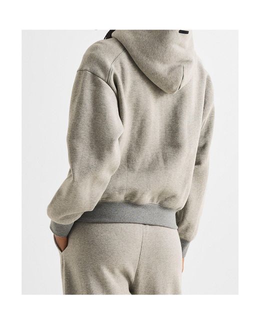 Fear Of God Gray Half-Zip Sweatshirt