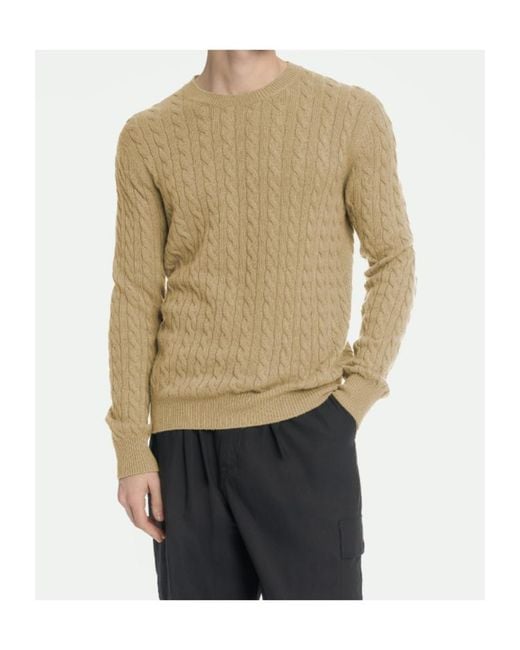 Malo Natural Crew Neck for men