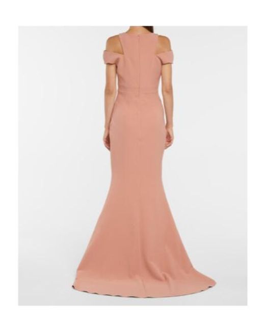 Safiyaa Pink Crepe Dress