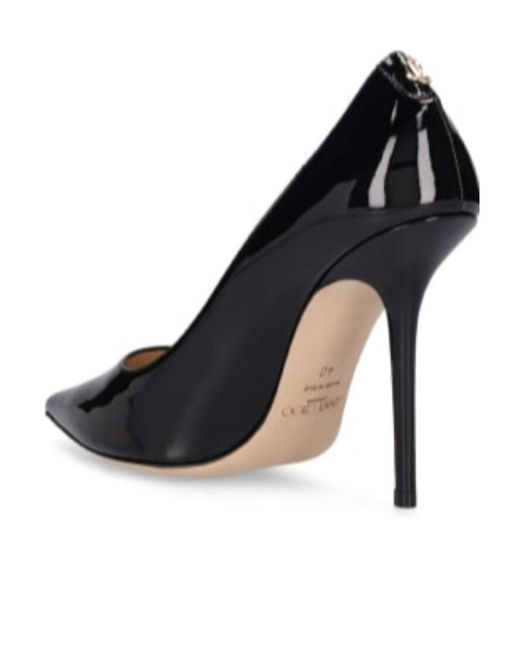 Jimmy Choo Black Love Pointed High Heels