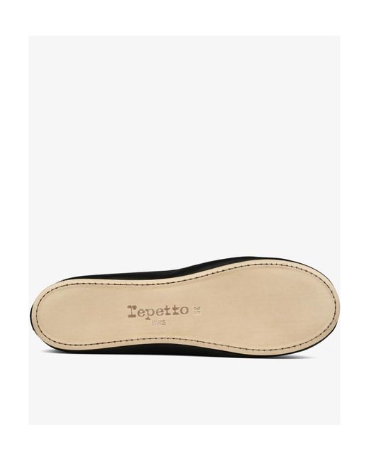 Repetto Black Gianna Ballerina Flats