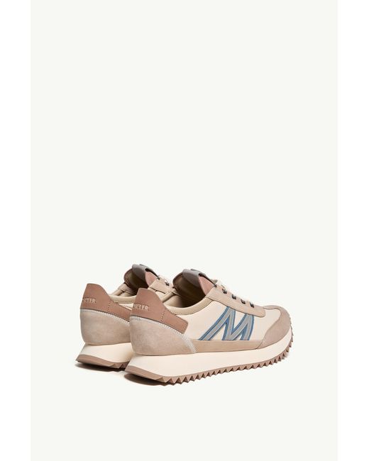 Moncler Pink Pacey 2 Lace-Up Sneakers for men