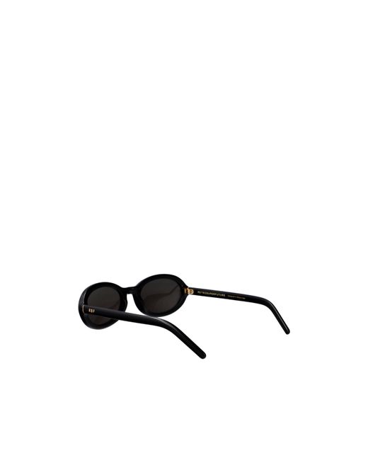 Retrosuperfuture Black Full-Frame Sunglasses for men