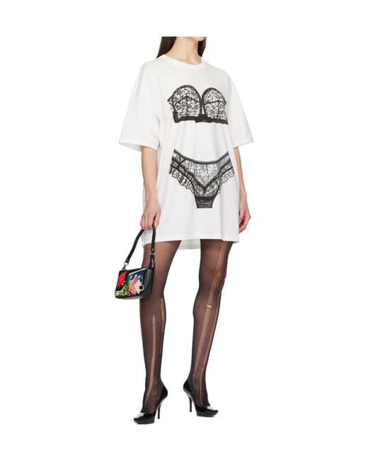 VAQUERA White Phantom Mini Dress