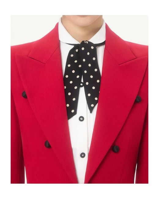 Valentino White Plusdepois-Tie Button-Up Top