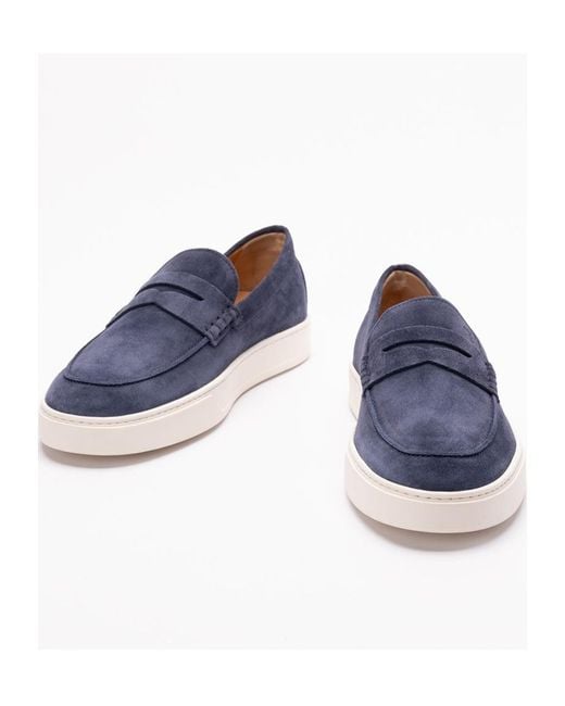 Tod's Blue Torba Slip-On Loafers for men