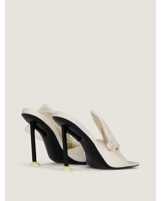 Givenchy White Boudoir Heeled Mules