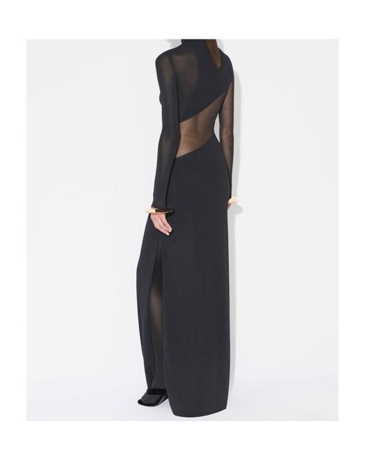 Alaïa Black Alaïa Knit Cut Out Dress