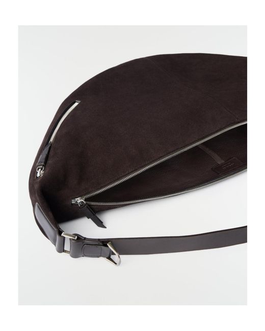 Lemaire Black Large Quiver Clip Bag