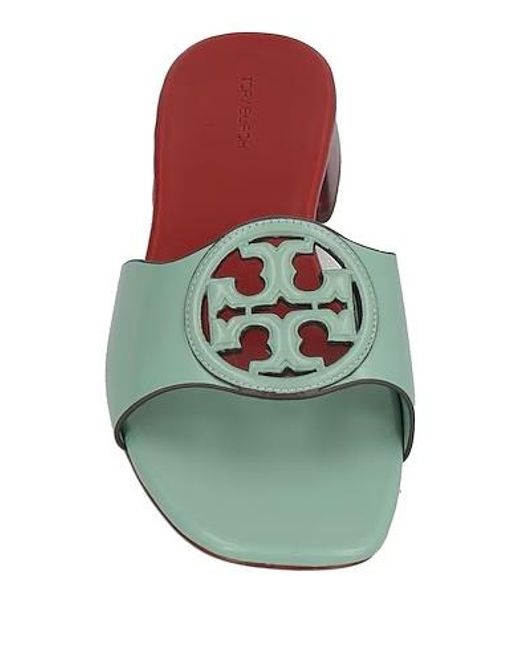 Tory Burch Green Sandals