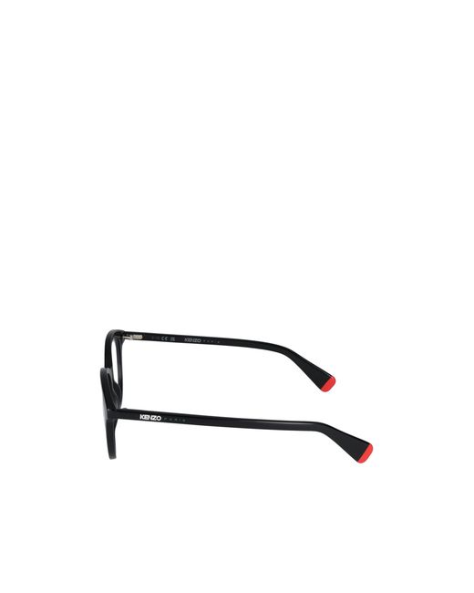 KENZO White Round Frame Glasses