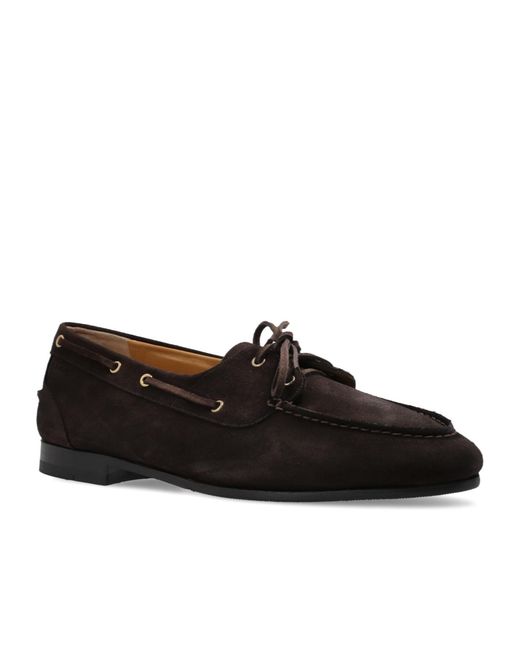 Bally Black Pathy Lace-Up Loafers for men