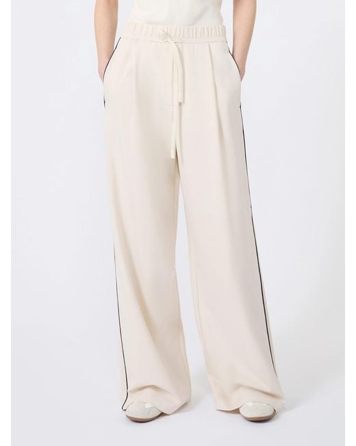 Weekend by Maxmara White Wide Leg Casual Pants