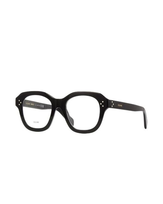 Céline Multicolor Logo Flat Mirror