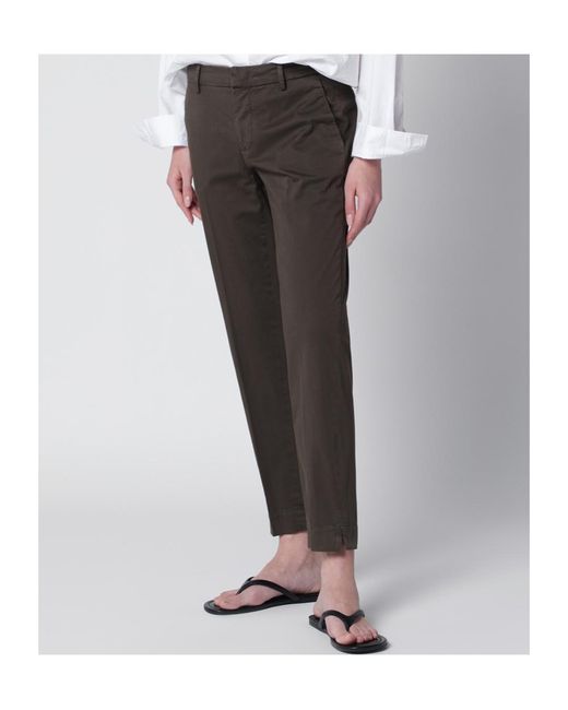 Pt Pantaloni Brown Pt Torino Tailored Slim Pants