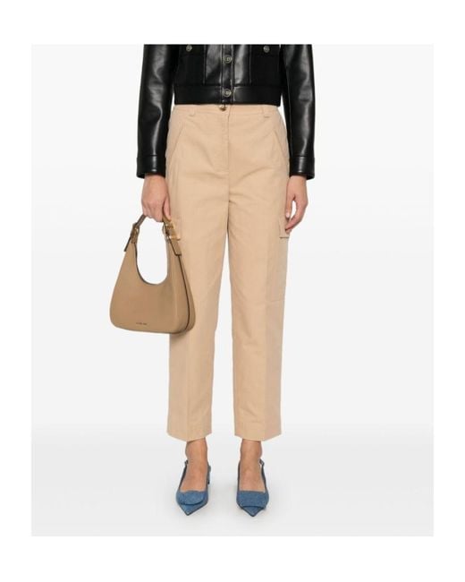 Twinset Natural Cargo Pants