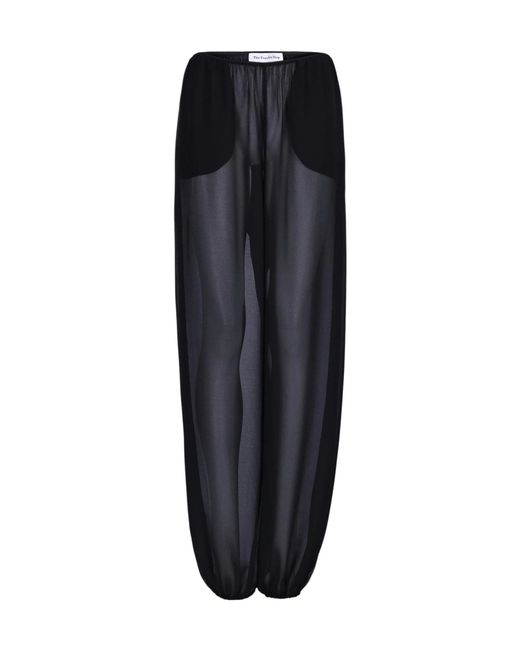 Frankie Shop Blue Orissa Sheer Balloon Pants