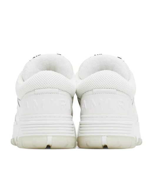 Amiri White Ma-1 Low-Top Sneakers for men