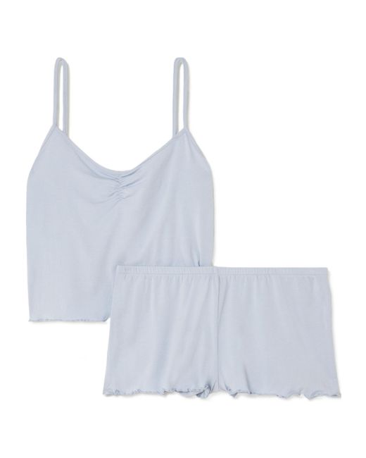 Skims Blue Pajamas Set