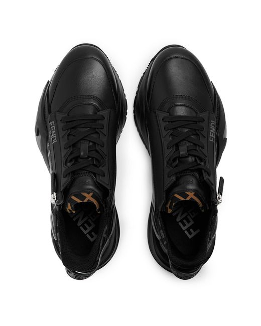 Fendi Black Flow Sneaker Sn00 for men