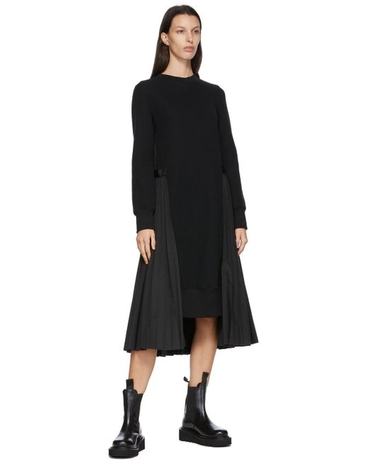 Toga Black Round-Headed Chelsea Boots
