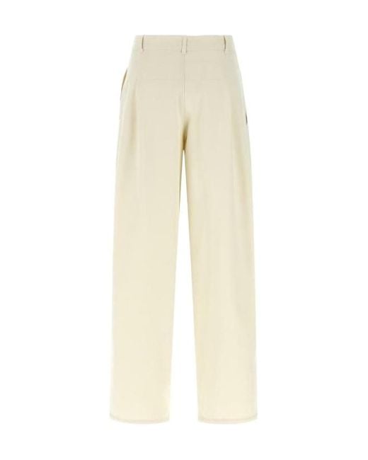 A.P.C. Natural Willow Straight-Leg Pants